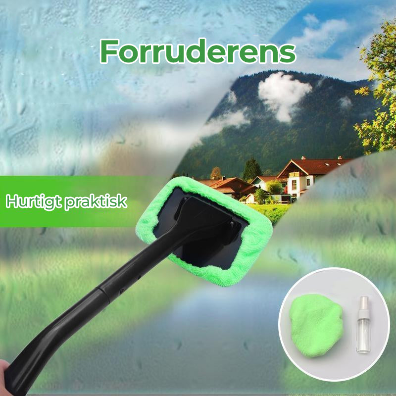 Microfiber Car Window Cleaner med 2 genanvendelige mikrofiberhætter